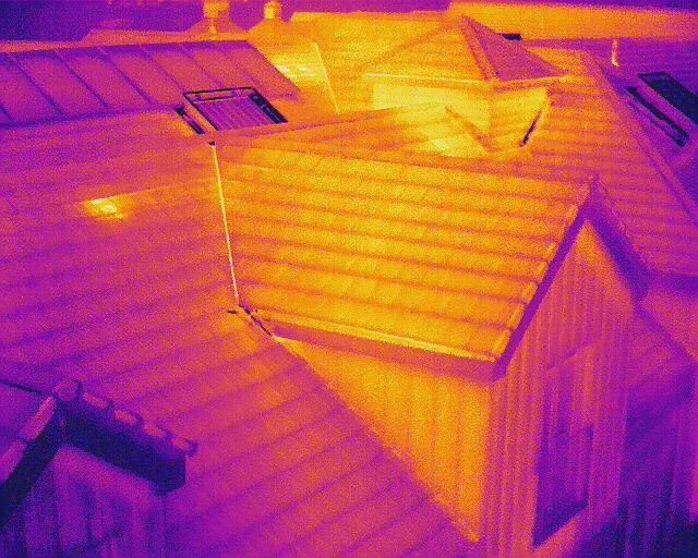 Thermal Imaging Roof Survey Image Doncaster